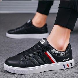 Hot New Men's Skate Shoes Trendy Sneaker Men's Trendy Lace Up White Shoes Outdoor Walking Shoes