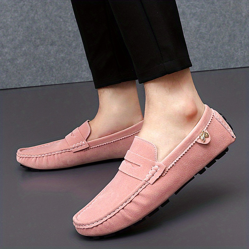 mens moccasins penny loafer shoes driving shoes comfy non slip slip on shoes mens footwear all seasons details 31