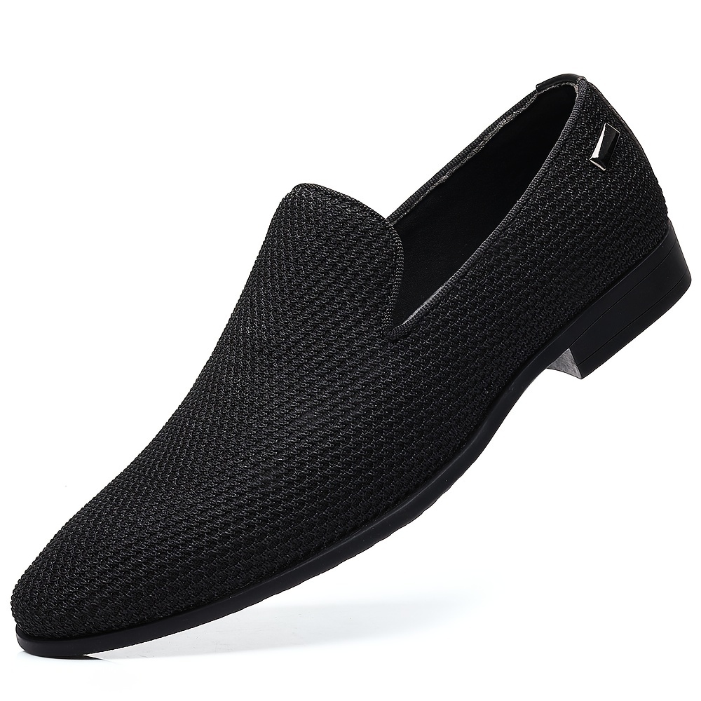 mens comfortable slip on smart casual shoes minimalist flat loafers fathers day gifts details 3