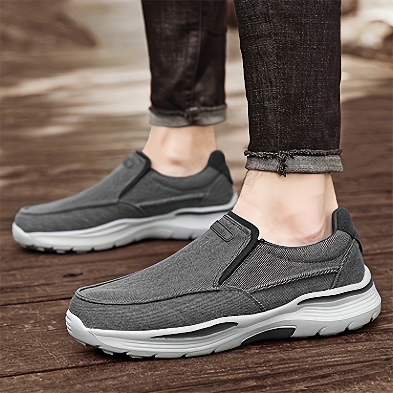 mens loafer shoes breathable non slip slip on shoes mens walking shoes spring and summer details 0